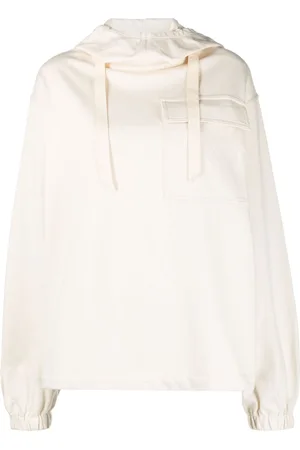 Jil Sander Flap-pocket cotton hoodie