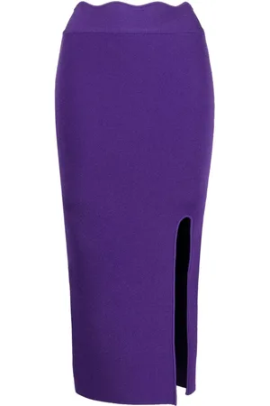 GALVAN Delia high-waisted skirt
