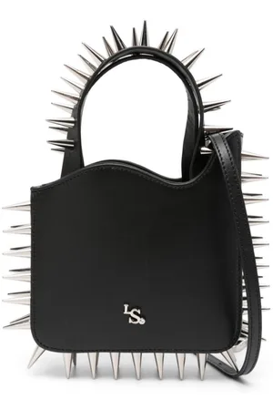 LE SILLA Jagger spike-stud leather tote bag