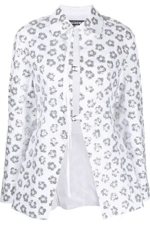Jacquemus La Chemise Lavoir Brodée embellished shirt
