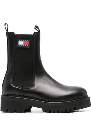 Tommy Hilfiger Urban 50mm leather boots
