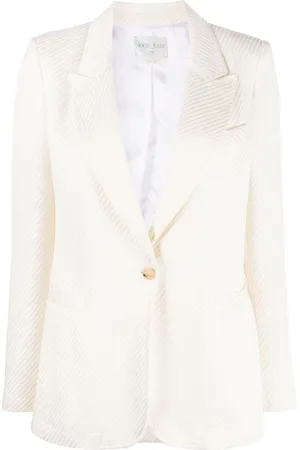 FORTE FORTE Single-breasted button-fastening blazer