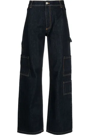 Halfboy High-rise straight-leg jeans