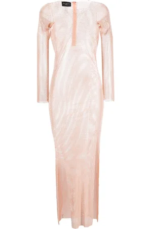 SANTA BRANDS Rhinestone-embellished long dress