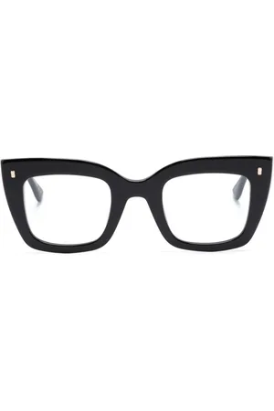 Dsquared2 Hype glossy butterfly-frame glasses