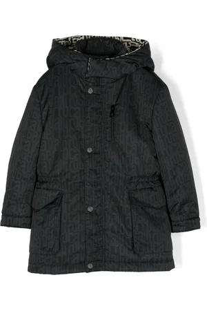 Roberto Cavalli Logo-print hooded jacket