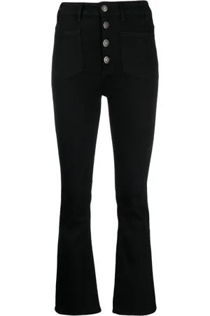 Maje High-rise flared jeans