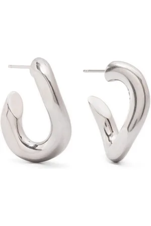 Isabel Marant Links sculpted-hoop earrings
