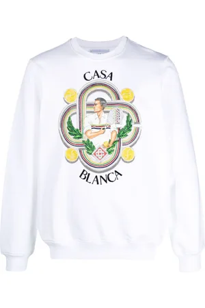 Casablanca Le Joueur organic cotton sweatshirt