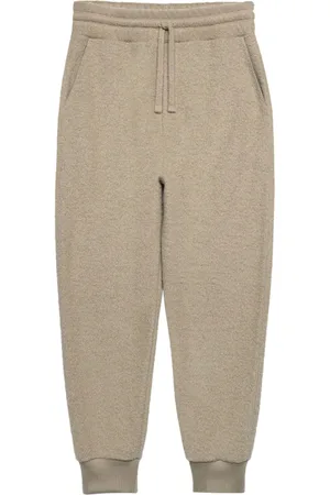 Ami Drawstring wool-blend track pants