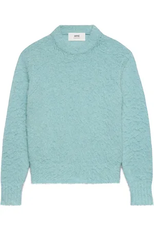 Ami Crew-neck textured jumper