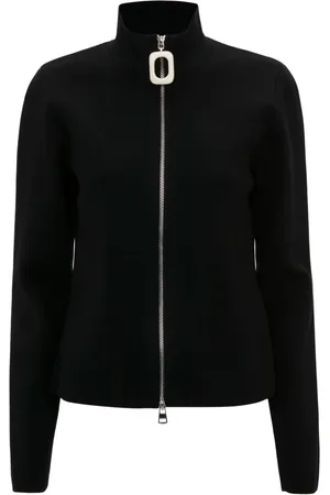 J.W.Anderson Zip-up fine-knit cardigan
