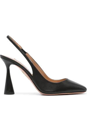 Aquazzura Amore 100mm leather pumps