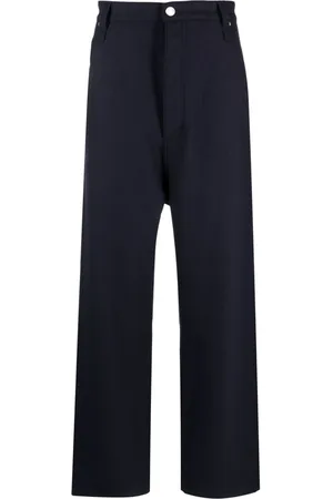 Ami Virgin-wool straight-leg trousers