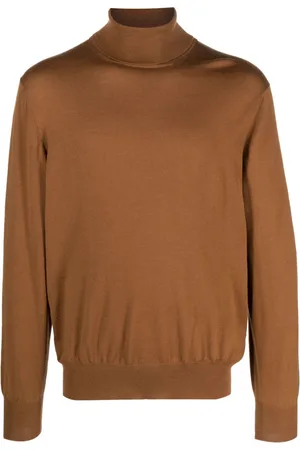 D4.0 Virgin wool roll-neck jumper