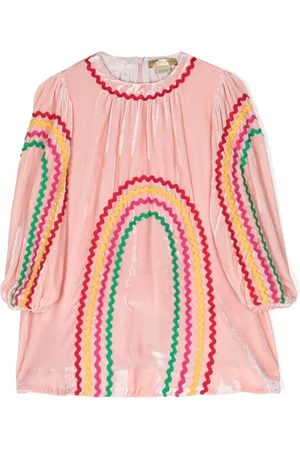 Stella McCartney Embroidered-motif velour minidress