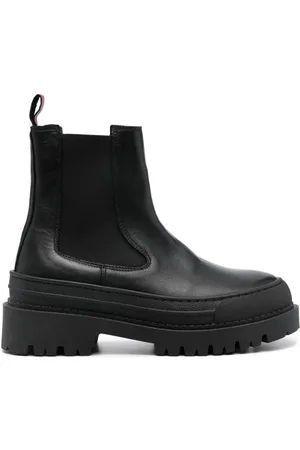 Tommy Hilfiger Chelsea foxing leather boots