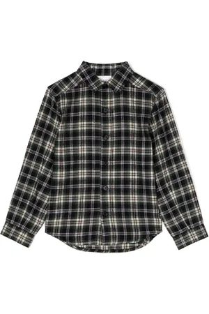Rachel Riley Check-pattern cotton shirt