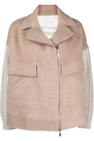 ELEVENTY Contrast-sleeve jacket