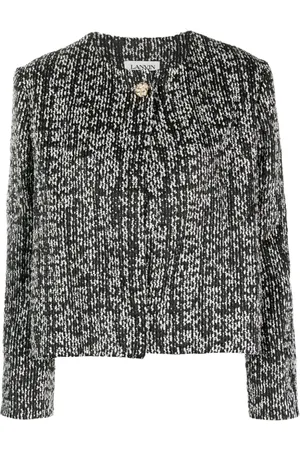 Lanvin Cropped tweed jacket