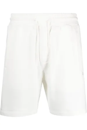 HUGO BOSS Contemporary logo-embroidered cotton shorts