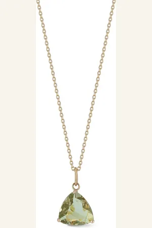Mateo 14kt yellow- amethyst pendant necklace