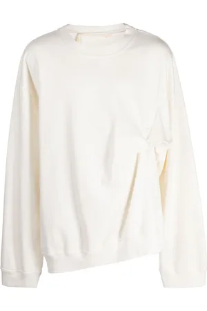 Marina Yee Ruched-detail cotton sweatshirt