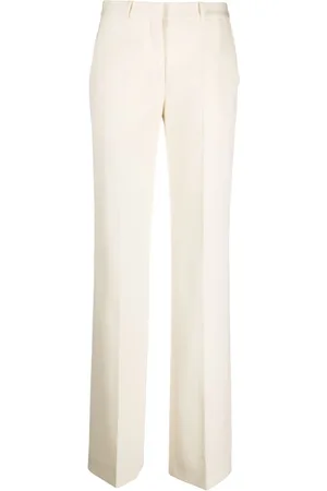 DEL CORE Tailored straight-leg wool trousers