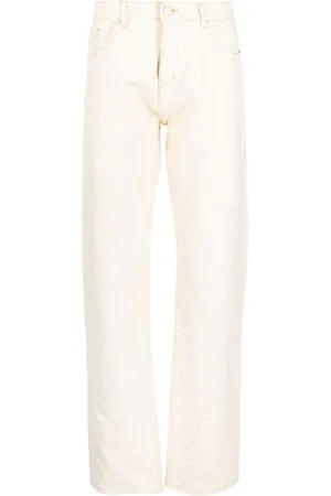 Casablanca Monogram-jacquard straight-leg jeans