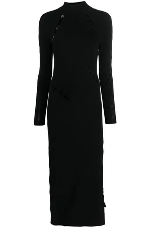Y-3 Ingesan devoré knitted dress