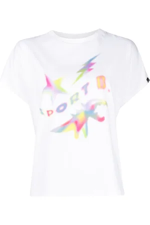 AGNÈS B. Logo-print cotton T-shirt