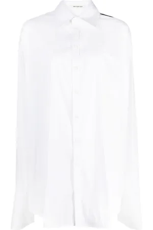 Peter Do Stripe-detail long-sleeve shirt