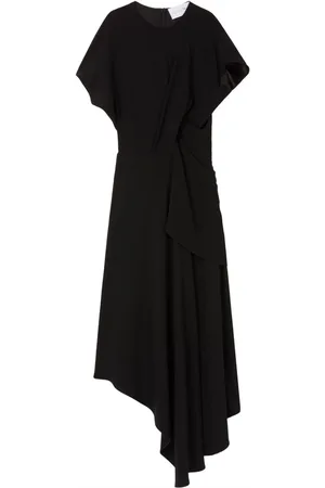 AZ FACTORY Gathered-detail short-sleeve dress