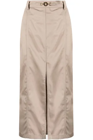 Patou Logo-plaque midi skirt