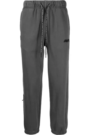 A Bathing Ape Logo-embroidered cotton track pants