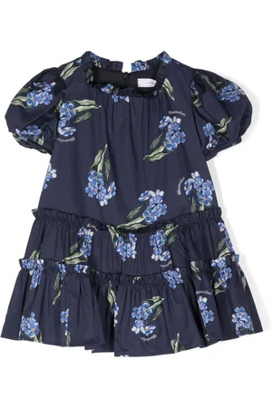 MONNALISA Floral-print cotton dress