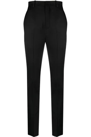 Saint Laurent High-waist wool trousers