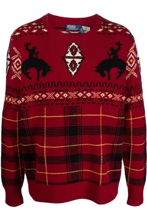 Ralph Lauren Fair isle-knit wool-blend jumper