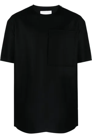 Jil Sander Zip-detail wool T-shirt