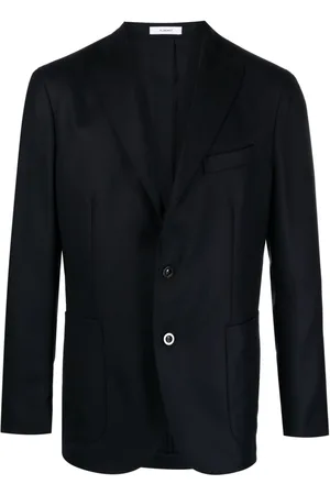 Boglioli Single-breasted virgin wool blazer
