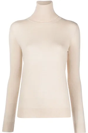 LORENA ANTONIAZZI Roll-neck cashmere jumper