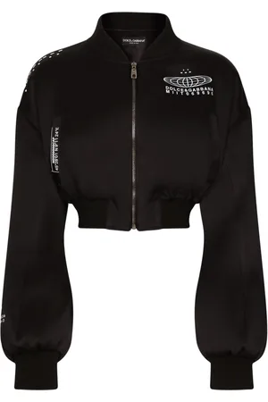 Dolce & Gabbana Logo-print cropped jacket