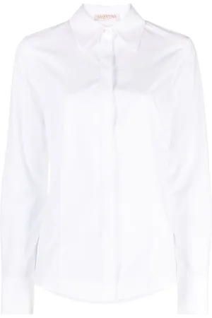 VALENTINO GARAVANI Pointed-collar long-sleeve shirt