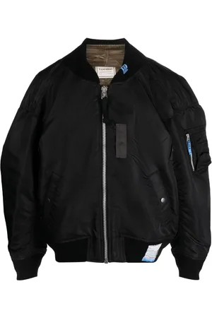 Maison Mihara Yasuhiro Panelled wool bomber jacket