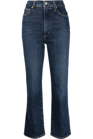 AGOLDE High-rise flared jeans