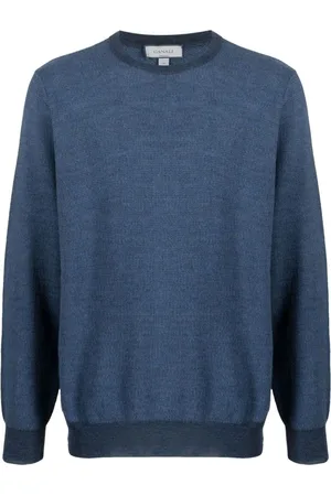 CANALI Fine-knit wool jumper