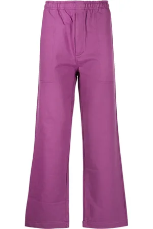 BODE Wide-leg cotton track pants
