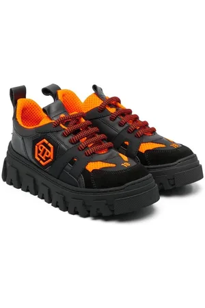 Philipp Plein Panelled lace-up sneakers
