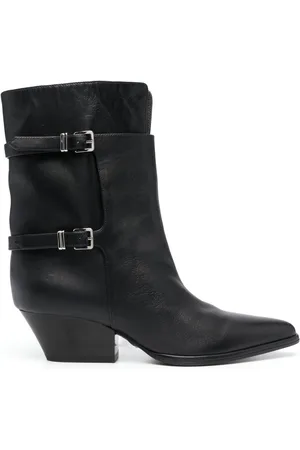 Sergio Rossi SR Thalestris 55mm leather ankle boots