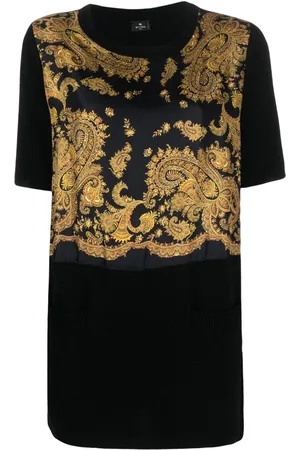 Etro Paisley-print cotton T-Shirt